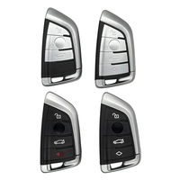 Boîtier de boîtier de clés de voiture à distance Smart Key en gros 3/4 boutons remplacement de coque pour BMW
