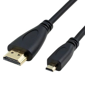 Câble HDMI Ward News Micro HDMIN 03282 pour moniteur TV, projecteur, connexion haute définition, fil de cuivre plaqué or - Product Image 3