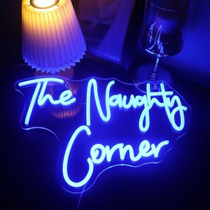 Enseigne au néon personnalisée ludique « The Naughty Corner », <span class=keywords><strong>d</strong></span>écoration murale LED pour la maison, <span class=keywords><strong>chambre</strong></span> <span class=keywords><strong>d</strong></span>'enfant, salle de jeux, <span class=keywords><strong>chambre</strong></span> à coucher, fête, salle de jeux - Product Image 2
