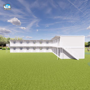 쑤저우 WN 도매 맞춤형 조립식 작은 집 20ft 컨테이너 20ft 플랫 팩 조립식 컨테이너 하우스 - Product Image 1