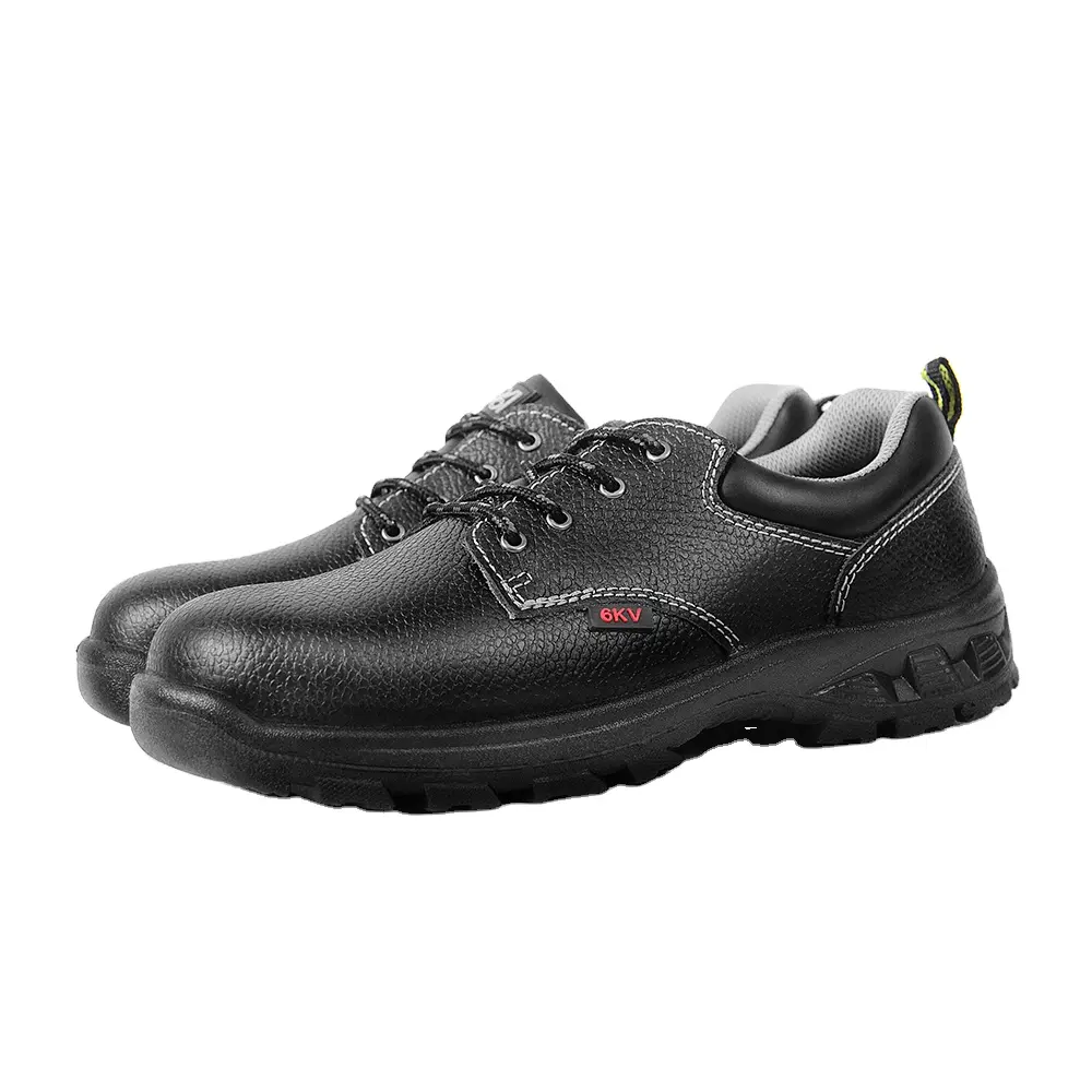 Endüstriyel işlerde uzun vadeli aşınma için gelişmiş konfor çelik ayak için jel tabanlık ile FH1961 güvenlik ayakkabıları