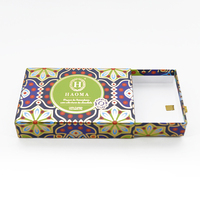Logo personnalisé feuille d'estampage à chaud de luxe célébration Dubaï chocolat emballage tiroir papier boîte-cadeau pour le chocolat