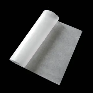 Papel de embrulho de alimentos, sabonete de papel de envoltório de manteiga transparente branco
