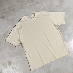 เสื้อยืดผู้ชายแขนสั้นพิมพ์ลายสีพื้นหนา260 GSM โลโก้ออกแบบได้ตามต้องการ - Product Image 6