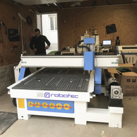 Grande machine de découpe CNC 2030 pour aluminium, 3KW 3.2KW, machine de découpe CNC pour bois / Machines CNC 4 axes pour le travail du bois à vendre