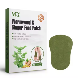 Patchs pour les pieds à l'armoise et au gingembre, extrait d'herbes, favorisent la circulation sanguine, favorisent le sommeil, soin apaisant pour les pieds - Product Image 4