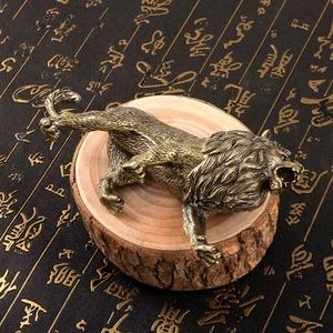 Artigianato in bronzo, Re delle steppe, Grande <span class=keywords><strong>leone</strong></span>, Ornamenti in ottone, Decorazioni per la casa - Product Image 5