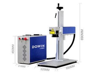 Máquina de marcado láser de grabado de fibra de 50W para figura de juguete con alta calidad - Product Image 5