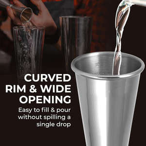 Cốc đong rượu pha chế cocktail Nhật Bản, chất liệu thép không gỉ 304, dụng cụ đo lường cho bartender - Product Image 5