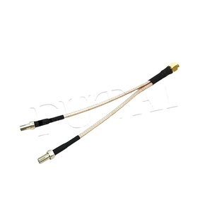 <span class=keywords><strong>Cable</strong></span> Divisor RF Tipo <span class=keywords><strong>Y</strong></span> SMA Macho a Doble TS9 Macho, <span class=keywords><strong>Cable</strong></span> Coaxial RG316, Conector de Antena, Venta al por Mayor de Fábrica - Product Image 1