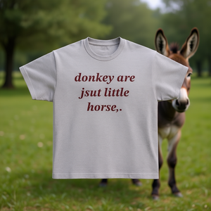 Camiseta Donkey Shirt con meme divertido, cringe, embarazosa, inapropada, estúpida, que va a la vanguardia - Product Image 3