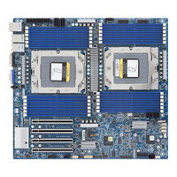 Serveur de station de travail double socket avec 2 x MCIO 8i et 4 x Gen5 NVMe 9004/9005 PCIe 5.0 X 16 slots