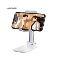 Suporte telescópico ajustável para mesa, portátil, altura telescópica, de alumínio, suporte para celular, tablet, desktop