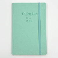Planificateur de liste de tâches A5 personnalisé, journal de productivité quotidienne, carnet de gestion du temps, suivi des habitudes avec logo