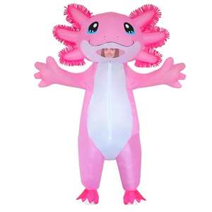 Nouveau Costume Gonflable Unisexe <span class=keywords><strong>Salamandre</strong></span> Mascotte Drôle pour Halloween, Fête <span class=keywords><strong>Adulte</strong></span>, Couple, Tenue Gonflable M. Rat - Product Image 1
