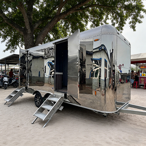Remorque de toilettes mobiles de luxe à 2 cabines pour événements extérieurs, mariages, festivals et chantiers - Product Image 1