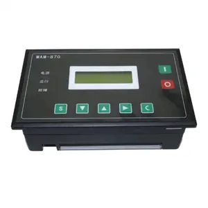 Panel de Control de compresor de aire de tornillo, controlador PLC Eletronic MAM-870 MAM870 con sensor de presión y temperatura