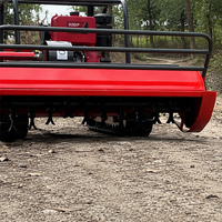 Mesin Diesel Robot Pemotong Rumput Kecil Lebar Pemotongan 800mm 1000mm 1200mm Remote Control Crawler Lawn Mower Ce