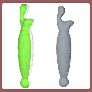 Per adulti Erotica ricaricabile a doppia testa massaggiatore femminile masturbatore Multi frequenza vibratore - Product Image 3