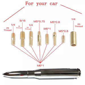 Nouvelle <span class=keywords><strong>antenne</strong></span> bullet universelle pour véhicule, en aluminium massif, noire, <span class=keywords><strong>antenne</strong></span> bullet pour injection d'huile, antennes pour automobile/SUV/camion - Product Image 4