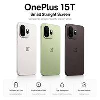 OnePlus 15T 5G d'origine, Snapdragon 8 Elite Gen 5, écran 6,32 pouces 165 Hz 1,5K, batterie 7500 mAh, appareil photo 50 MP, version mondiale, vente en gros