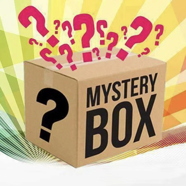 Free Shipping Wireless Earbuds and Smart Watches Consumer Electronics in UV Coated Cardboard Mystery Box Surprise Blind Box