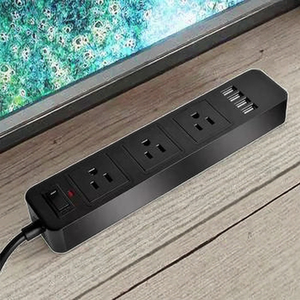 ปลั๊กพ่วงไฟฟ้าแบบ 3 ทาง 4 พอร์ต USB รุ่น JW301 ขายดีที่สุด พร้อมเต้ารับไฟฟ้าแบบ UK - Product Image 5