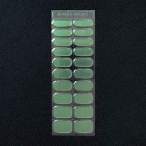 Nouveaux autocollants d'art d'ongle de gel Aurora demi-cuit UV lumière durcissant les autocollants d'ongle semi-durcis conception changeante de couleur fabriqués - Product Image 2