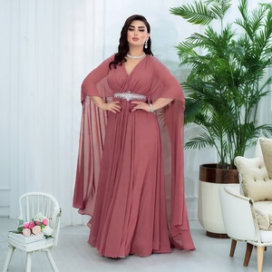 Abayas de Luxe pour Femmes Dubaï 2026 – Robe de Soirée Longue <span class=keywords><strong>Caftan</strong></span> Marocain Style Africain Musulman – <span class=keywords><strong>Djellaba</strong></span> - Product Image 3