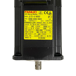 A06B-0063-B403 เซอร์โวมอเตอร์ FANUC Ac สำหรับเครื่องจักรซีเอ็นซี - Product Image 3