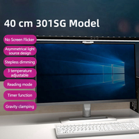 Lampe de bureau à LED moderne pour écran d'ordinateur, alimentée par USB, avec commande tactile, barre lumineuse pour écran d'ordinateur, suspendue pour ordinateur