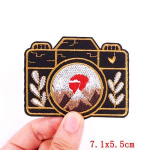 Patch brodé thermocollant de dessin animé pour vêtements, applique DIY, patchs de musique rock, patchs personnalisés avec logo, patchs fusibles - Product Image 2