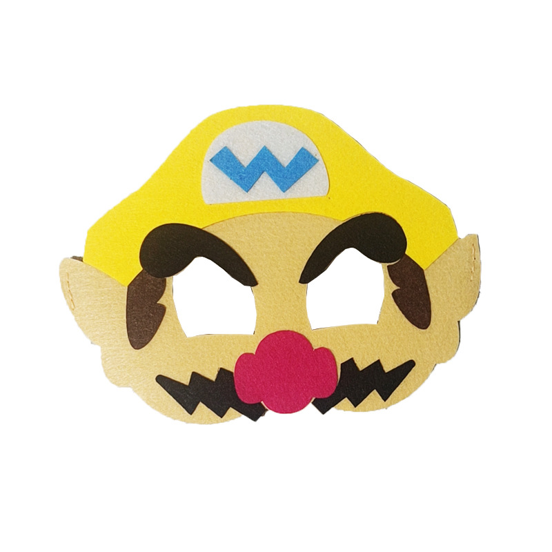 Masque pour les yeux Wario jaune