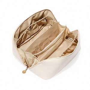 กระเป๋าเครื่องสำอางค์แบบพกพา XDH435 สำหรับเดินทาง กันน้ำ ทำจากหนัง PU ความจุขนาดใหญ่ สำหรับขายส่ง - Product Image 2