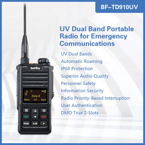 Radio profesional de larga distancia, 5W, UHF, VHF, IP68, doble banda - Product Image 2