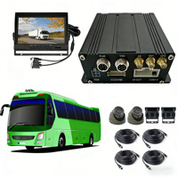 Mini DVR mobile 4 canaux 4G GPS WIFI double carte SD MDVR compatible avec la plateforme de suivi de véhicules CMSV6 et la surveillance à distance