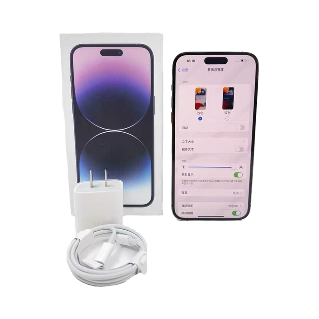 Wholesale Second-hand Original Unlocked Genuine Refurbished for 14 Pro Max 128GB/256GB US Version 8GB RAM