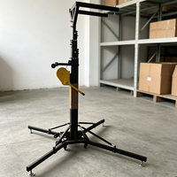 Yipinhui 6m Truss métallique robuste pré-assemblé pour éclairage de scène mobile, capacité de charge 300kg, utilisation extérieure, conception modulaire, tout-en-un