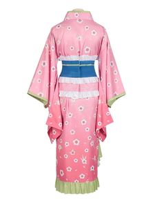 4 Estilos de Disfraces de Anime Kanroji Mitsuri, Genya Muichirou, Kamado Tanjirou, Kimono de Cosplay, Pantalones y Faldas para Hombres y Mujeres - Product Image 5