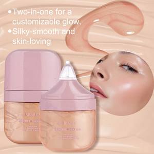 Prebase Facial Iluminadora para Piel Radiante, Hidratante y <span class=keywords><strong>de</strong></span> Larga Duración, con Brillo Refrescante - Product Image 2