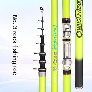Caña de <span class=keywords><strong>Surfcasting</strong></span> de Fibra de Carbono para Pesca de Robalo Rayado en Arrecife, Equipo de Popping y Drift, Ligera - Product Image 4