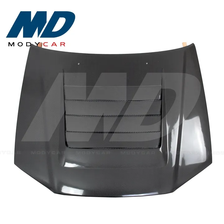 Modycar Style Carbon Fiber Hood For 1999-2002 Nissan Skyline R34 Gtr