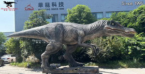 Modèle de dinosaure animatronique réaliste avec mouvements et sons de rugissement réalistes pour parc à thème <span class=keywords><strong>Dino</strong></span> <span class=keywords><strong>World</strong></span> - Product Image 3