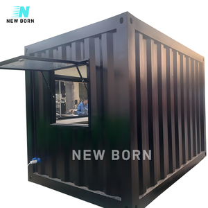 New <span class=keywords><strong>Born</strong></span> Prefab Restaurant Contenedor de envío Cafetería Bar Quiosco Contenedor <span class=keywords><strong>Restaurante</strong></span> con equipo de cocina completo - Product Image 4