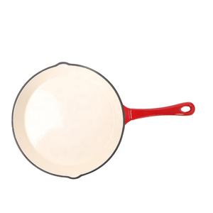 ที่กำหนดเองไม่ติดชุดเครื่องครัวเหล็กหล่อหม้อเซรามิกที่มีฝาปิดหม้อเคลือบ - Product Image 5