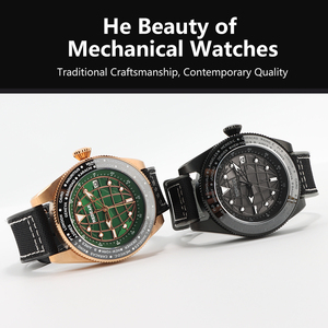 Montre homme résistante à l'eau 5ATM, <span class=keywords><strong>prix</strong></span> de gros, mouvement infirmier, chiffres mécaniques, montres automatiques japonaises <span class=keywords><strong>NH35</strong></span> - Product Image 4