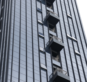 Unidad de Vidrio Laminado Aislante de Seguridad con Recubrimiento Reflectante de Bajo SHGC para Sistema de Muro Cortina de Edificios Ecológicos con Ahorro Energético - Product Image 3