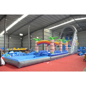 Les toboggans gonflables de vente chaude personnalisés en usine pour les jeux de fête pour enfants avec des trampolines gonflables sont très populaires - Product Image 6