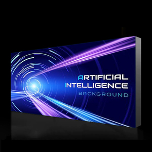 Dễ dàng cài đặt trong nhà/ngoài trời quảng cáo lightbox với hiệu quả LED chiếu sáng vuông PVC khung nhôm và căng thẳng vải - Product Image 2