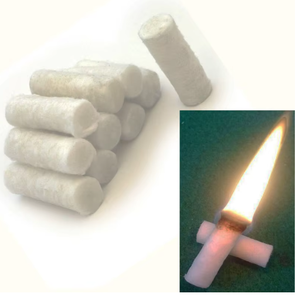 Kit de survie d'urgence extérieur le plus vendu : Allume-feu en coton anti-poussière pour la cuisson, la pâtisserie et le barbecue - Product Image 1